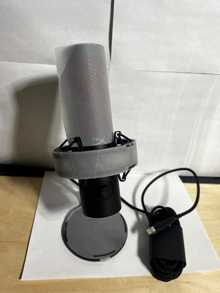 HyperX Quadcast 2 - USB USB-C Condenser Gaming Microphone for PC Compatible with