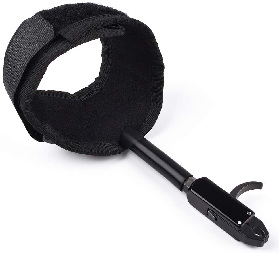 Archery Caliper Release Aids Adjustable Wrist Strap Trigger for Compound Bow 1x