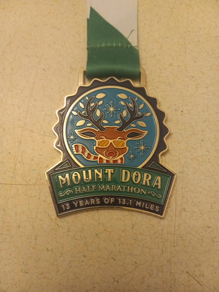 Mount Dora Half Marathon 2024 Medal