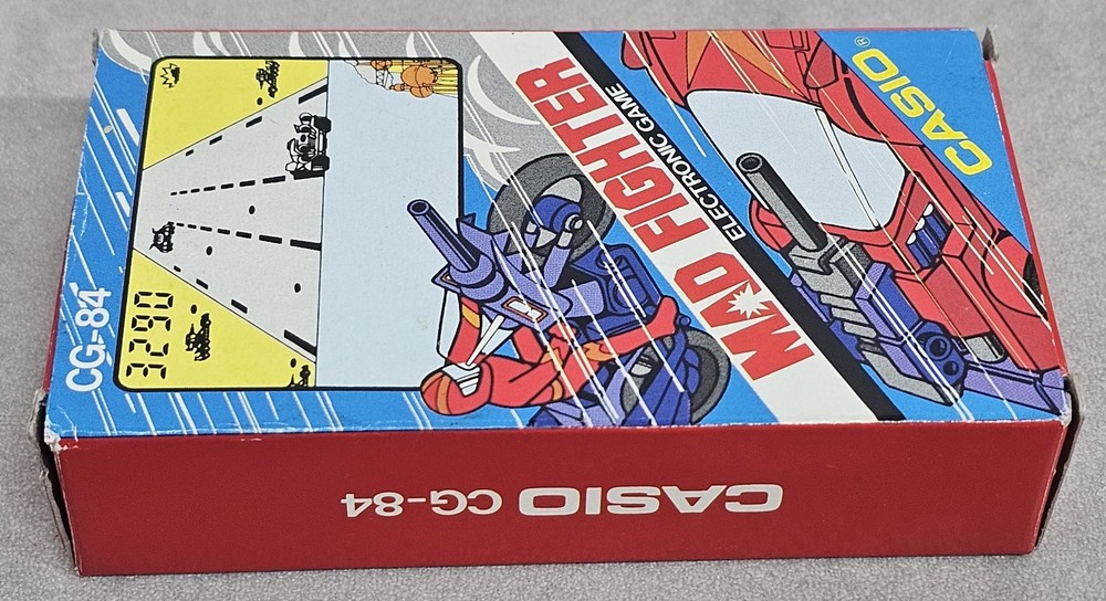 Casio Electronic Game Mad Fighter CG-84 Mint