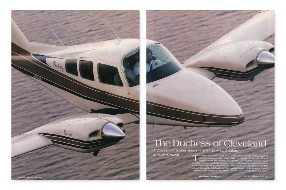 Beechcraft Duchess Aircraft Report 3/20/2023o