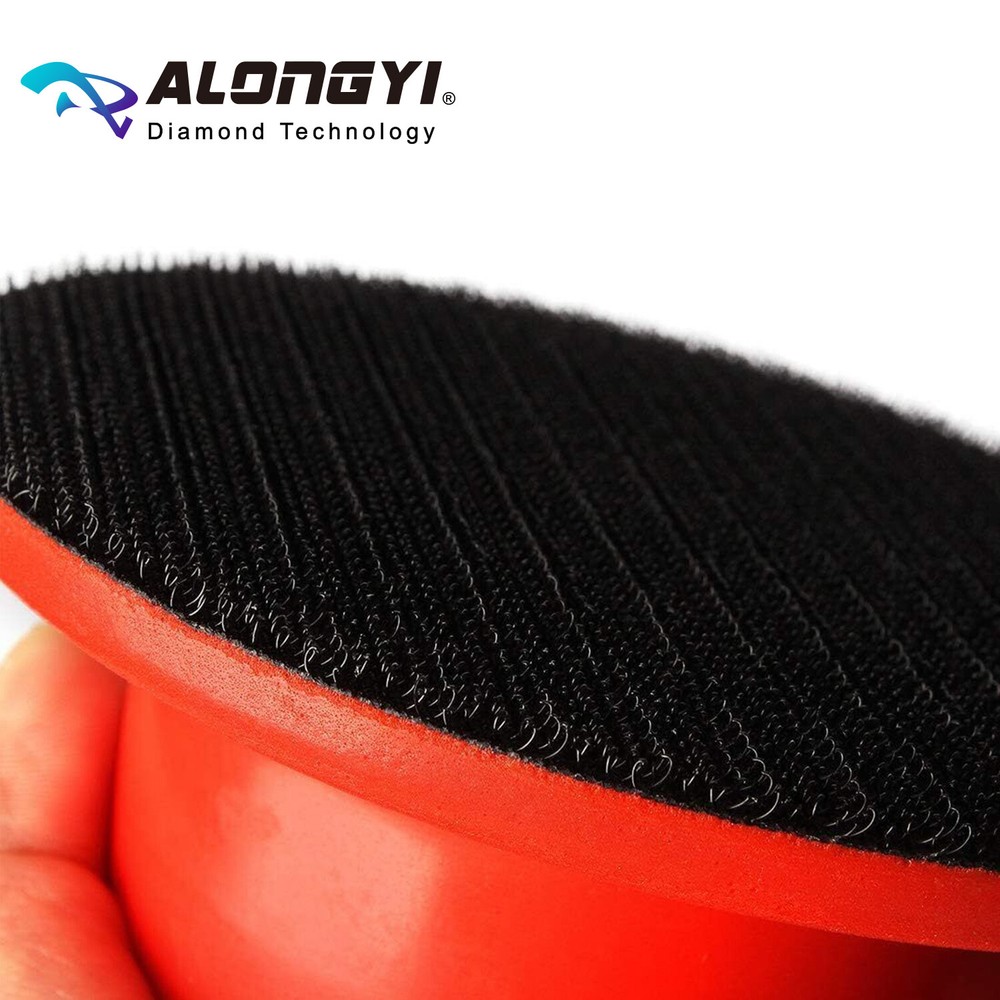 2-PCS Round Hand Sanding Block for 4" Hook and Loop Random Orbital Sander