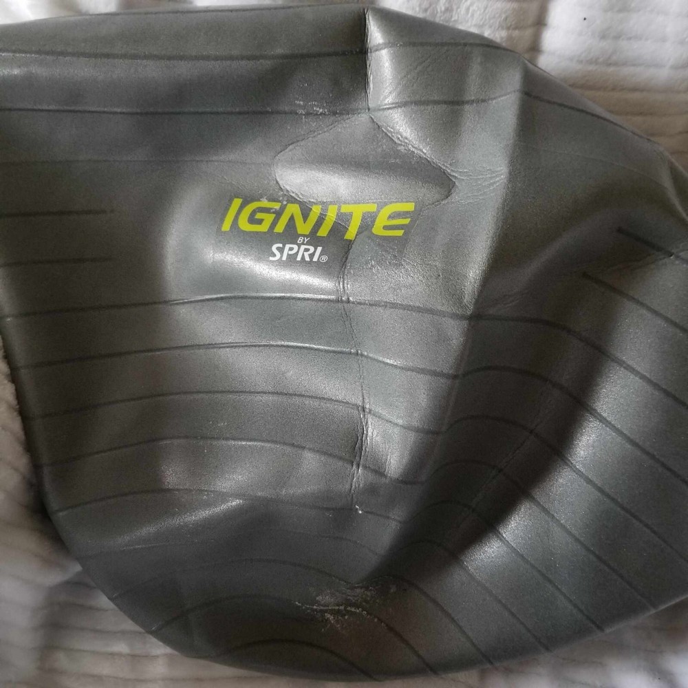 Spri IGNITE Stable Ball 65cm with Hand Pump max 300lbs stabilizing base compound