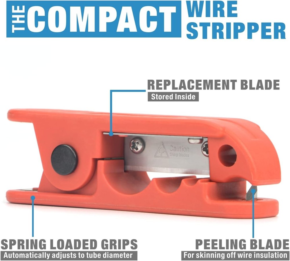 Cable Stripper for 12 to 4/0 AWG Wire
