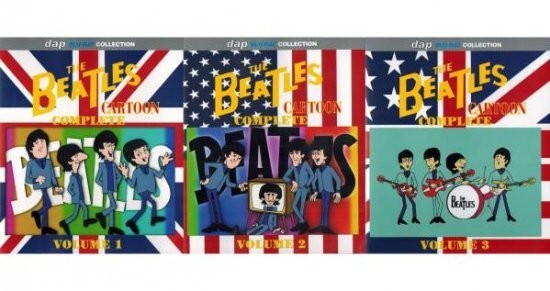 THE BEATLES / CARTOONS COMPLETE vol.1-3 (3BDR)