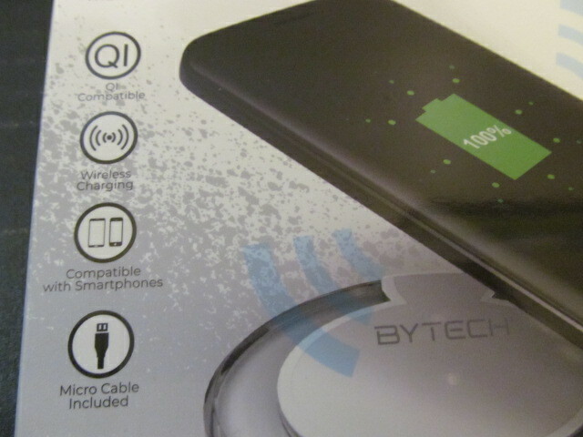 Bytech 5 Watt Wireless Charging Pad, QI Compatible