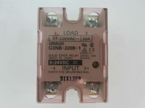 Omron G3NB-220B-1 Solid State Relay 5-24VDC New #