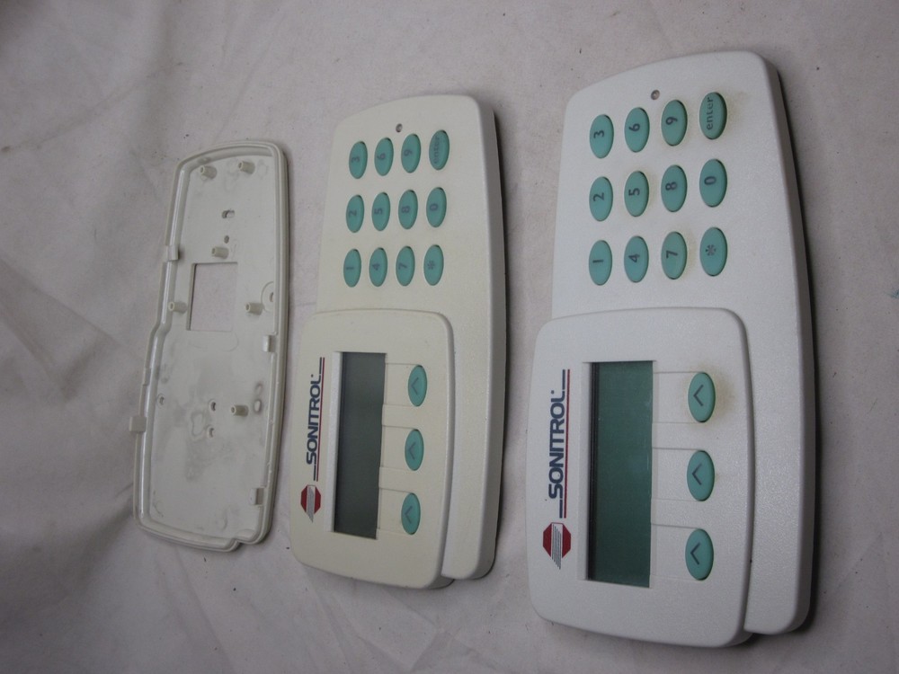 2 as-is untested parts / repair ? SONITROL keypads controller control keypad +