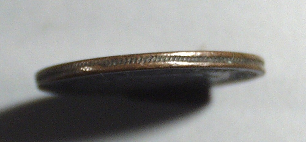 1813 HALF PENNY TOKEN GENERAL ACCOMMODATION PURE COPPER, CANADA, SHIP