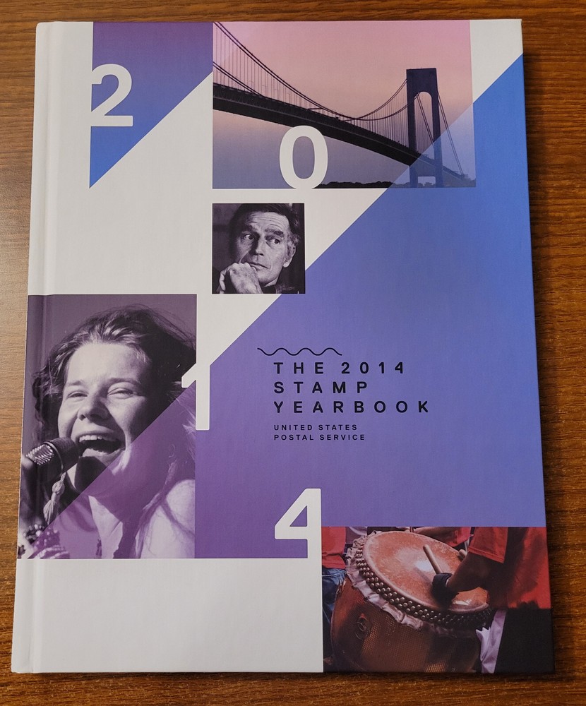 2014 USPS Stamp Yearbook New Unused Book Only - NO STAMPS Included