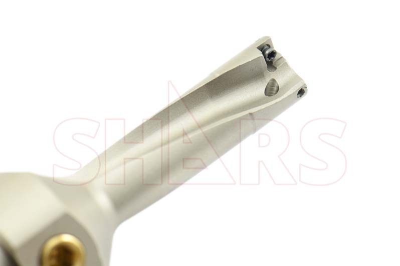 1PC 0.531" 3xD Coolant Through Indexable Drill + 2 SPMX Inserts !{