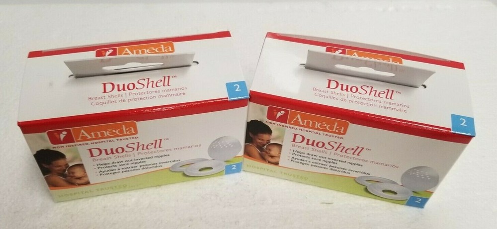 LOT OF 2: Ameda Duo Shell Breast Shells (2)