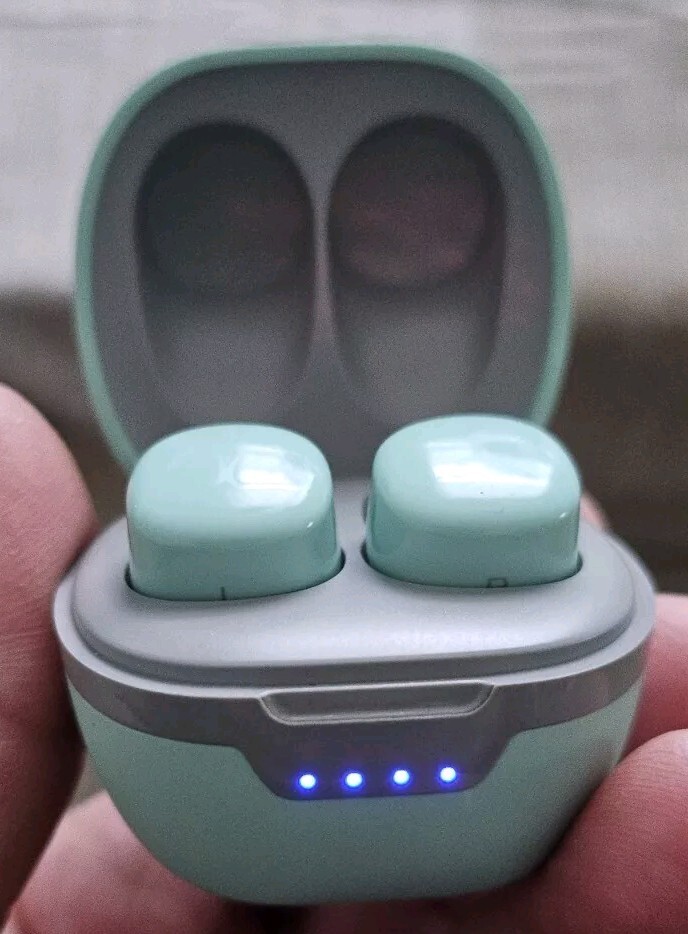 Altec Lansing NanoBuds 2.0 (MZX5000) Bluetooth True Wireless Earbuds - Mint