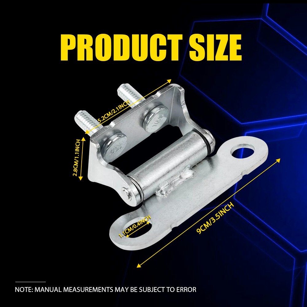 2x Rear Door Liftgate Hinge (Left & Right) 68810-0R010 For Toyota RAV4 2013-18