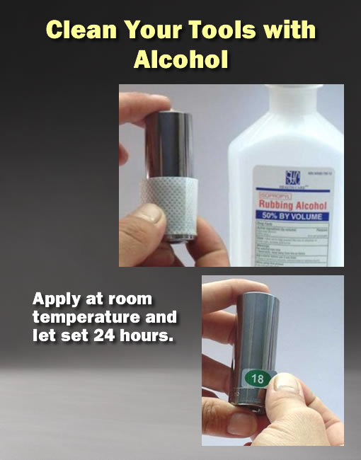 “Fire Fighter” Theme Chrome Socket Label Set - 90 Piece "Easy Read" Tool ID