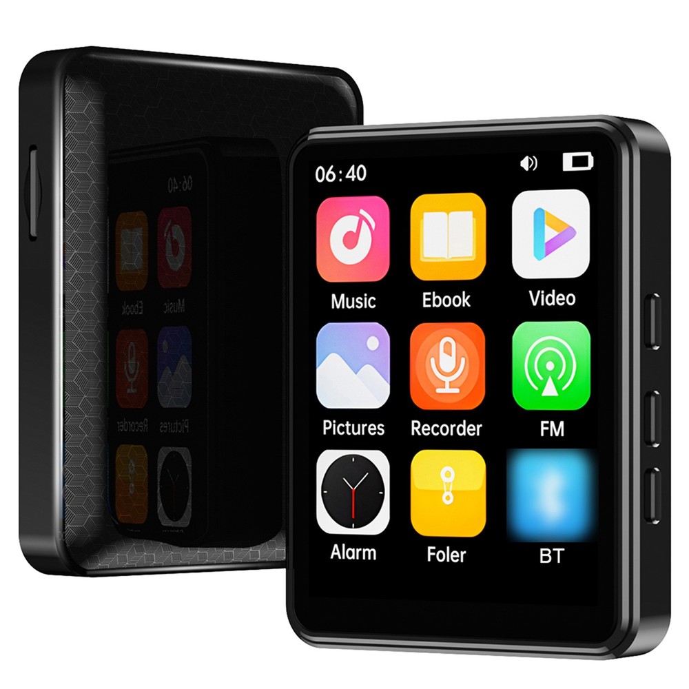 2.4 Inch Touch Screen MP3 Player With BT Speaker For E-book Reading FCSV