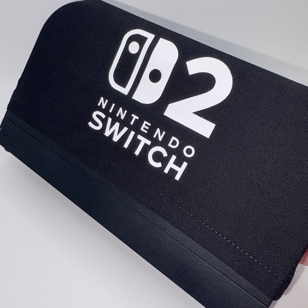 Nintendo Switch 2 Dock Cover Screen Protector Decor Sleeve Dock Sock Black White