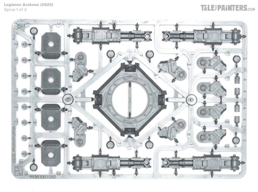 Araknae Quad Accelerator Platform from Horus Heresy Saturnine Boxset