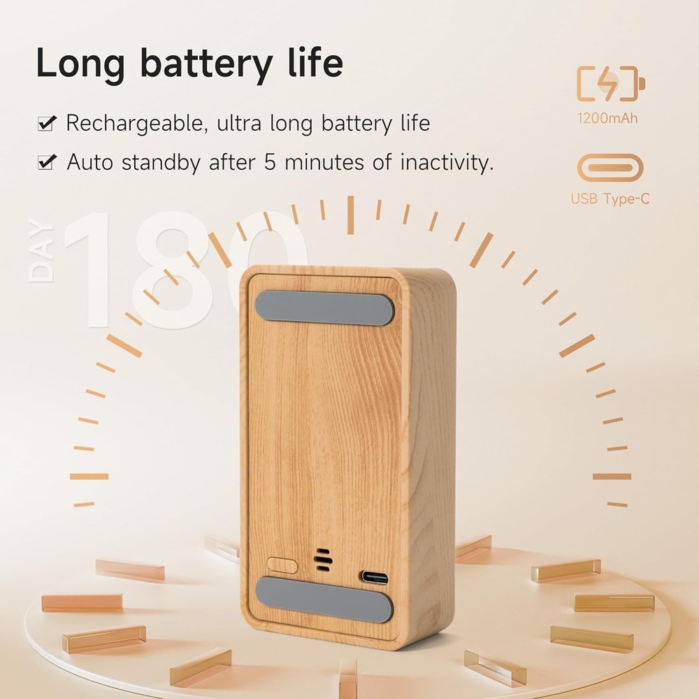 Sand Timer, Digital Hourglass Timer, Rechargeable Magnetic Visual Timer with ...