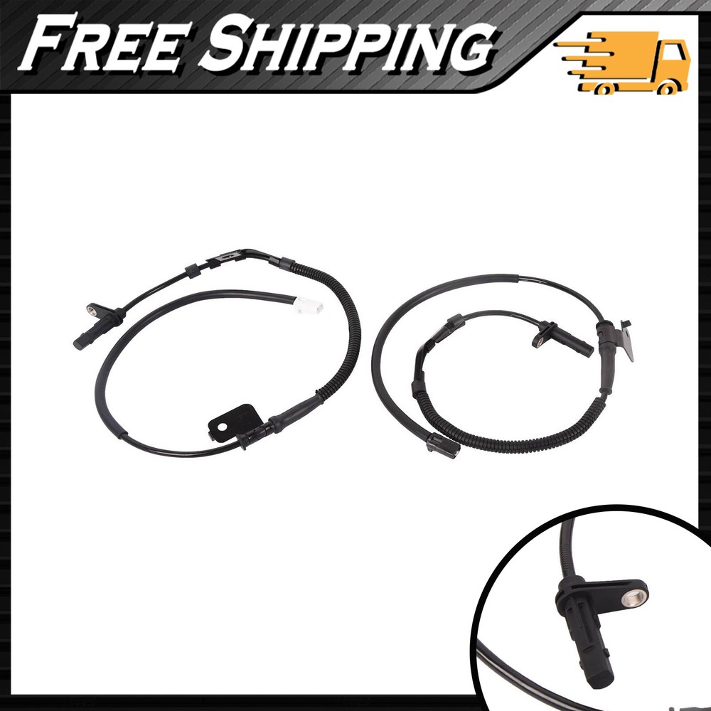 2Pcs ABS Speed Sensor Front Driver & Passenger Side For Kia Sorento 2007 - 2009