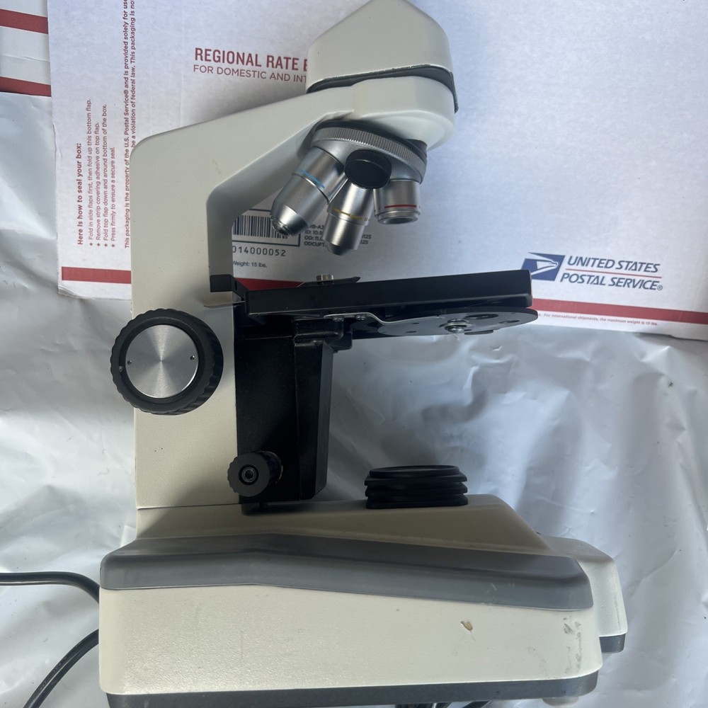 National DC3-163 Digital Binocular Compound Microscope Incomplected