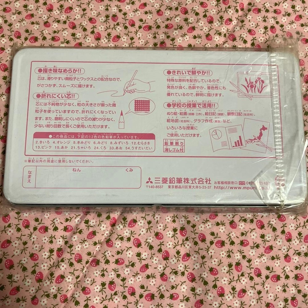 Colored Pencil San-X Character Retro