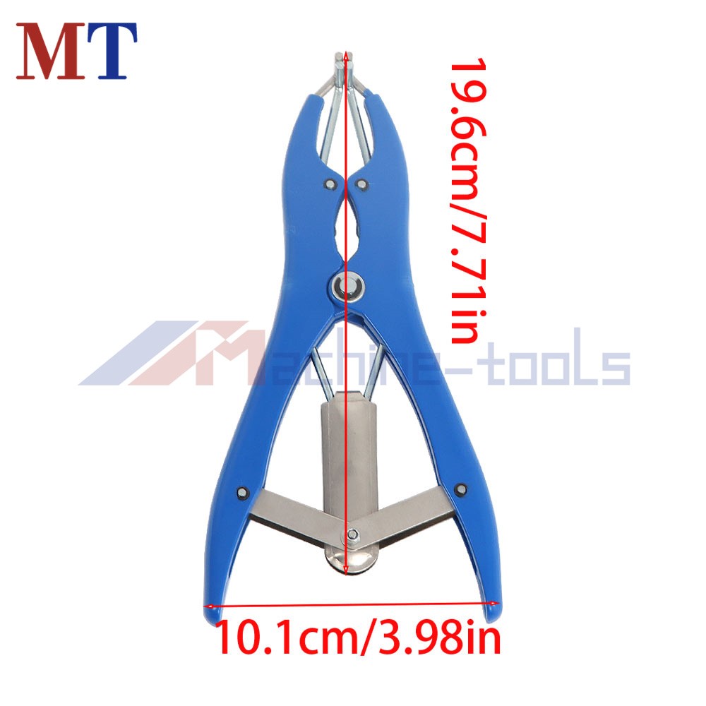 Elastrator Castration & Tail Docker Pliers Applicator With 100 Rubber Rings