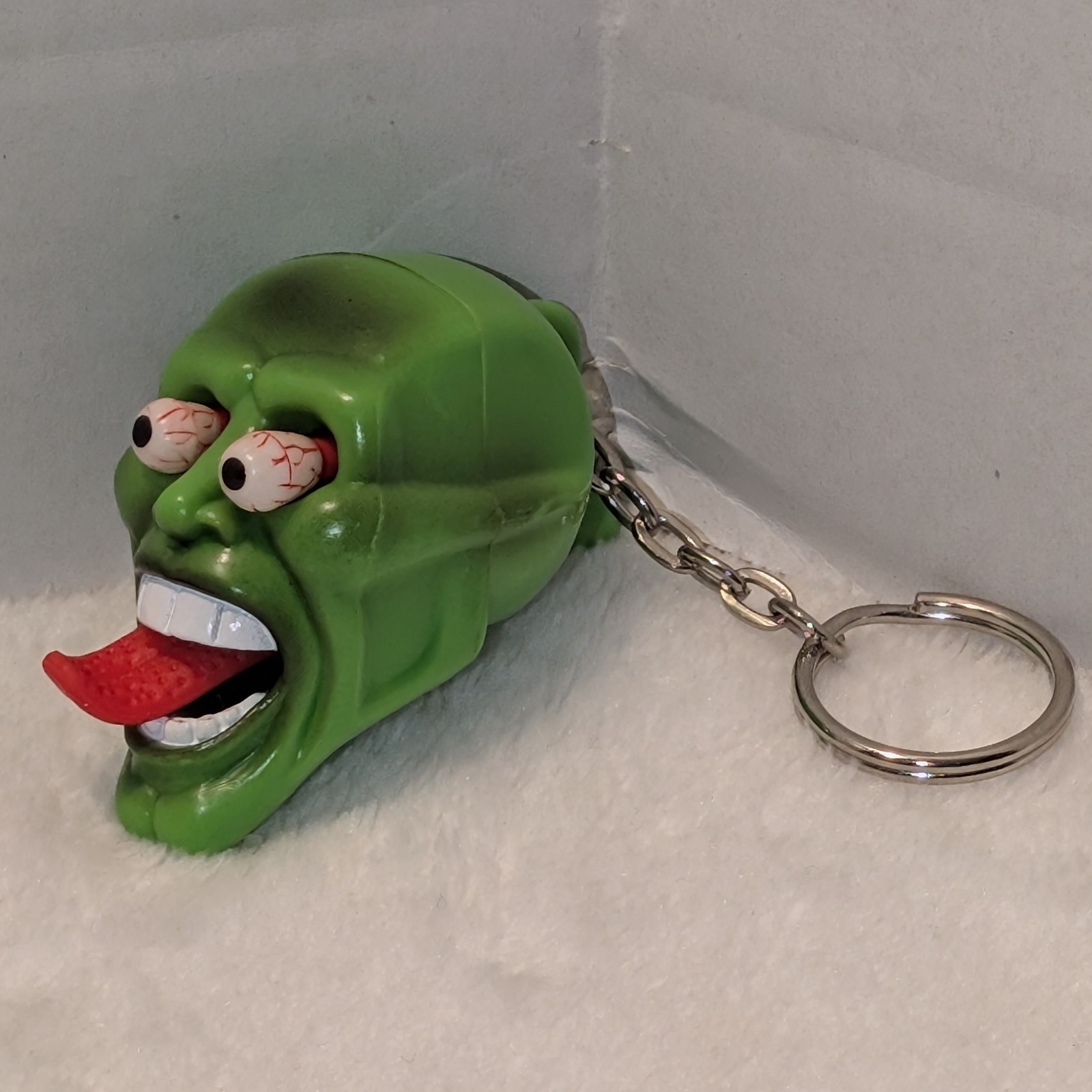Jim Carrey The MASK Stanley Ipkiss Action Figure Keychain - Rare Vintage 1994