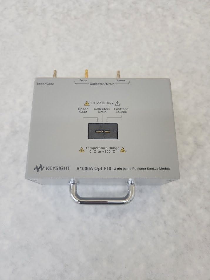 Keysight Technologies B1506A 3-pin Inline Package Socket Module F10