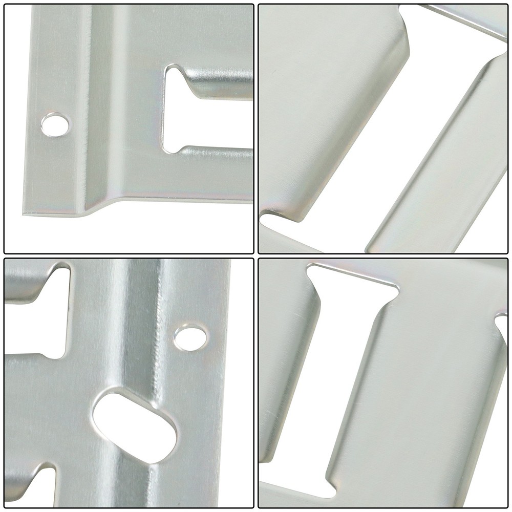 Labwork 10 Pack 4' E Track Tie Down Rail Kit Power Coated For Cargo Trailer