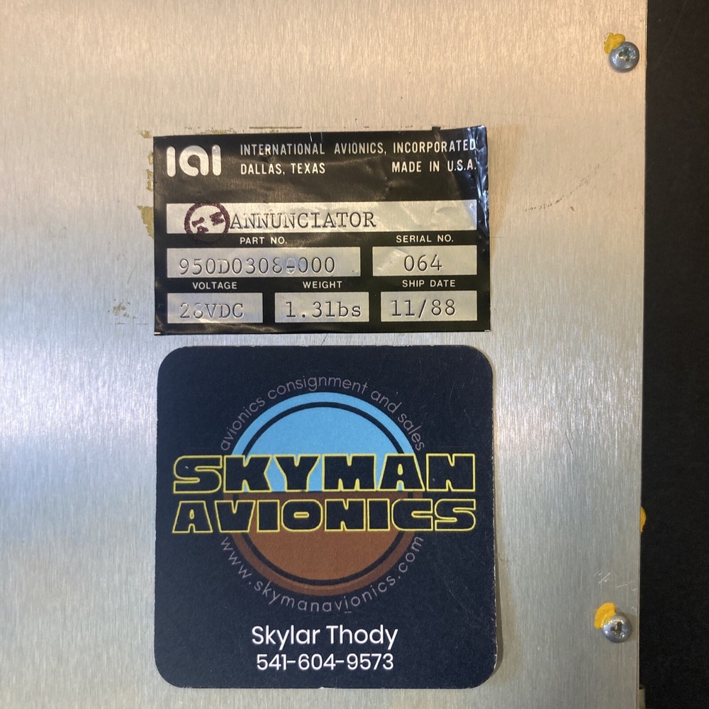 Mooney Annunciation Panel - 28V