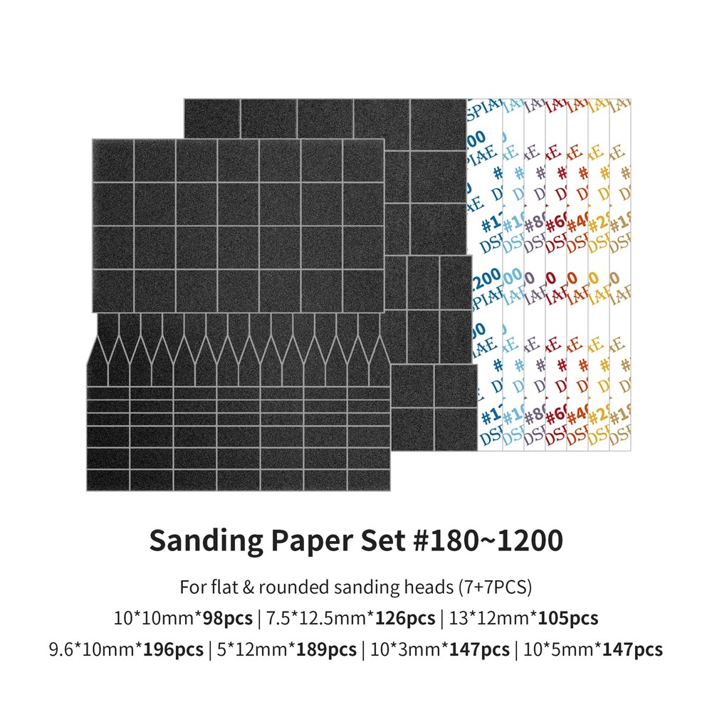 DSPIAE Sanding Paper for Reciprocating Sander - US