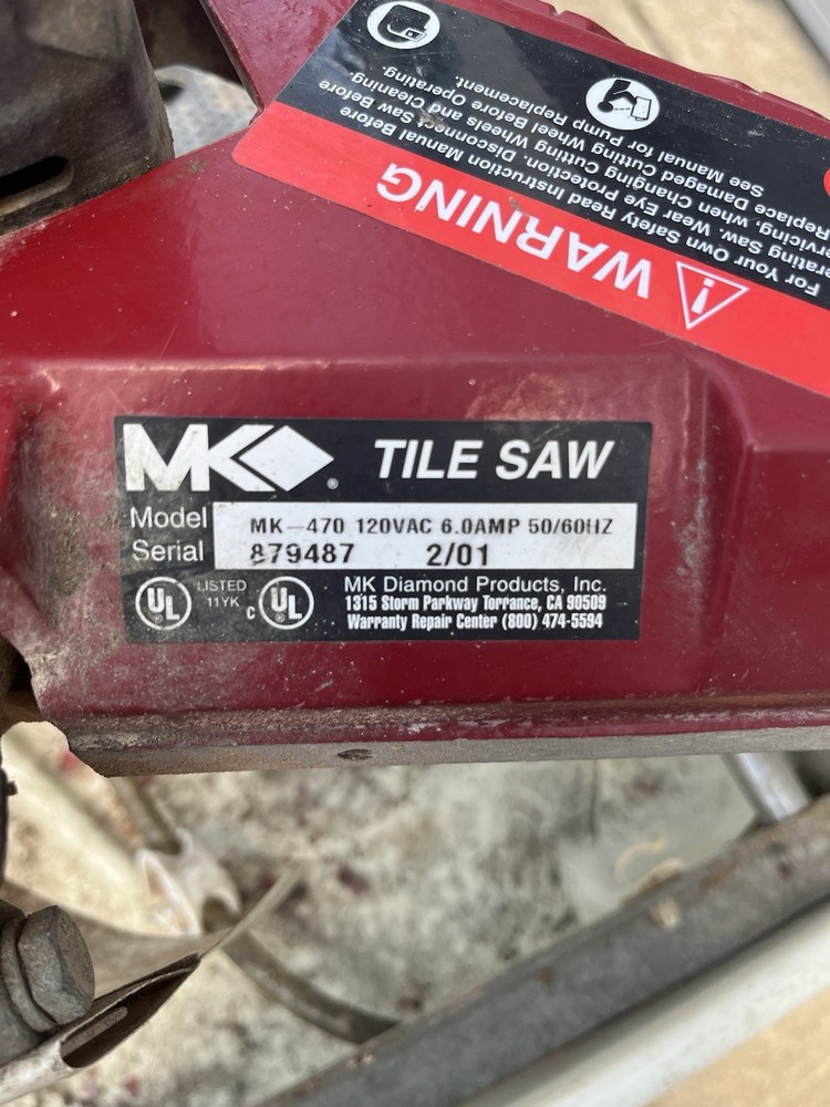 MK 470 Tile Saw