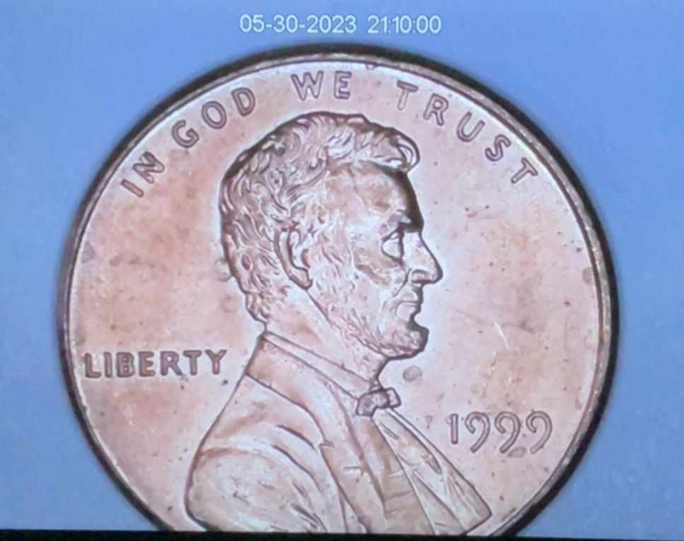 1999 no mint mark penny!