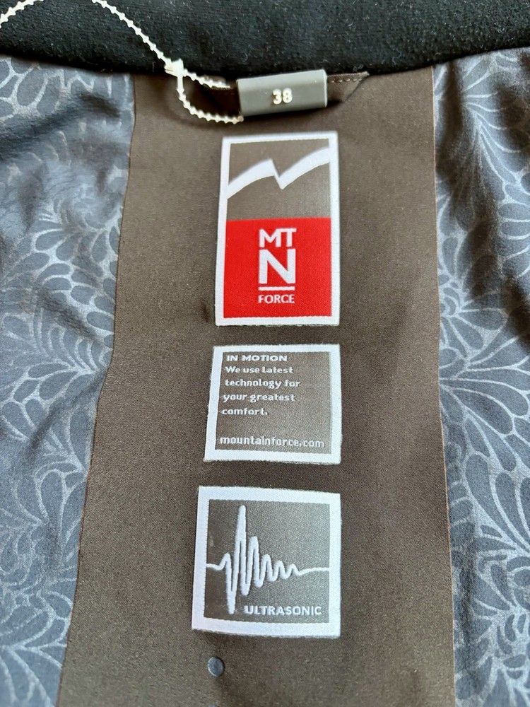 Mountain Force Ski Jacket in Brown Size 38 Medium NWOT