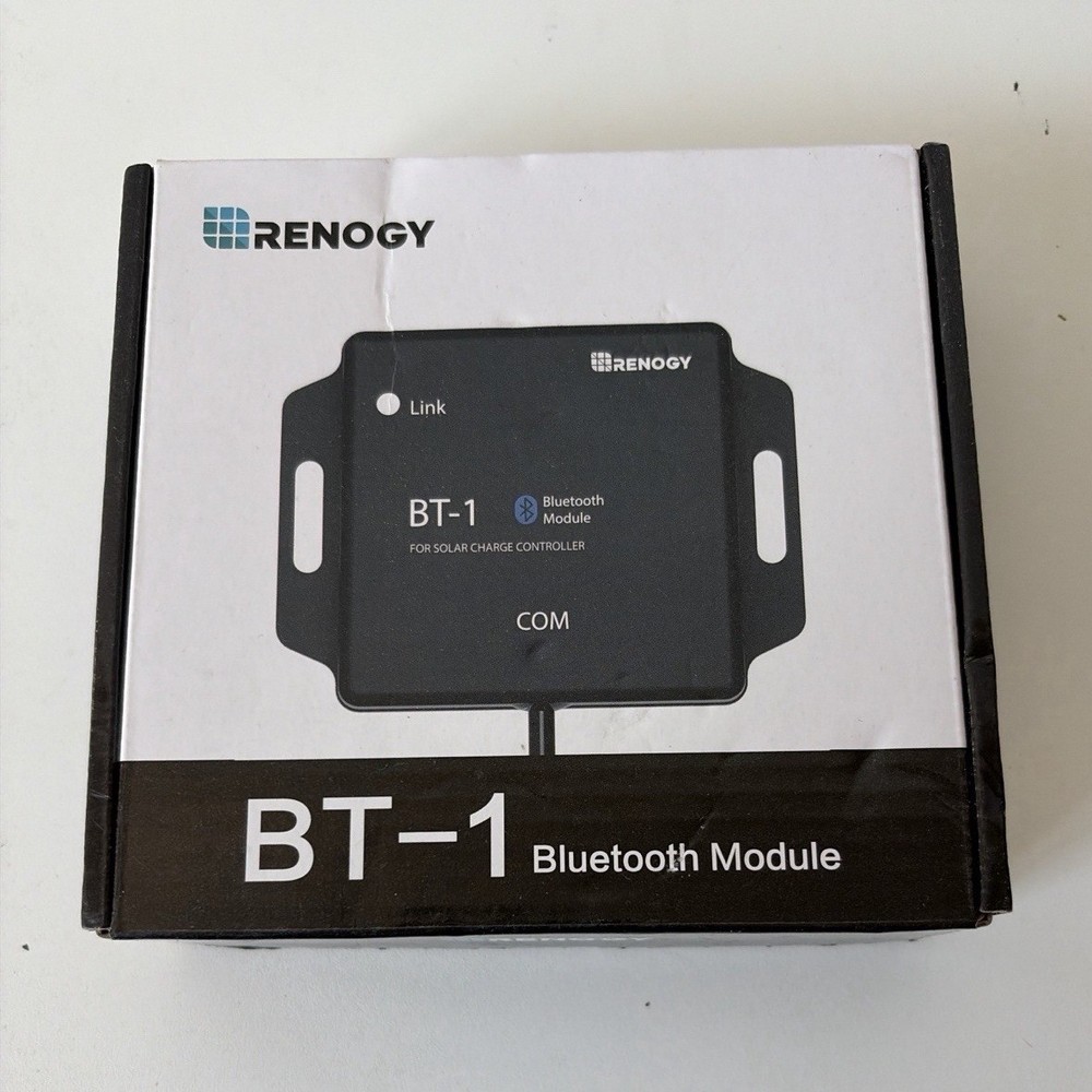 Renogy BT-1 Bluetooth Module w/ 15ft Cable for Solar Controller Rover Open Box