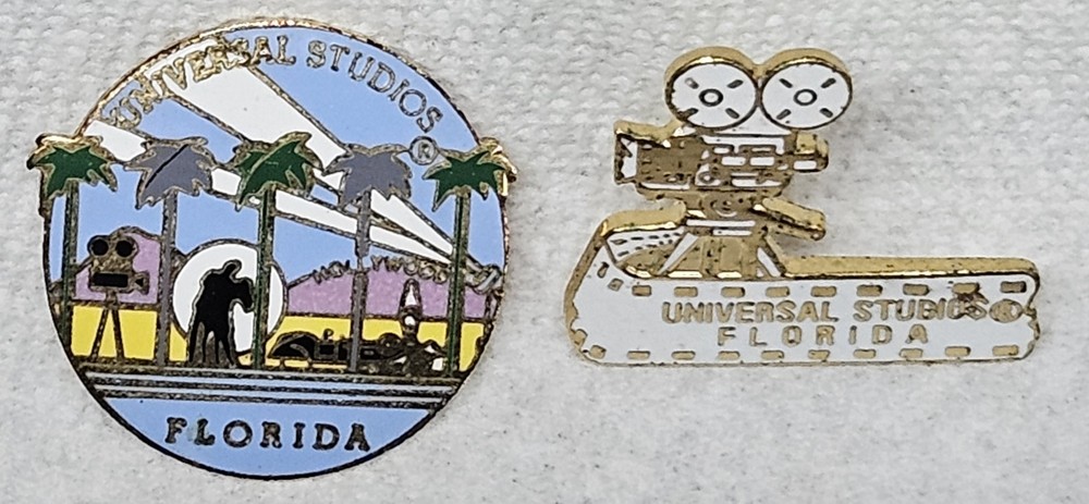 UNIVERSAL STUDIOS FLORIDA VINTAGE PINS