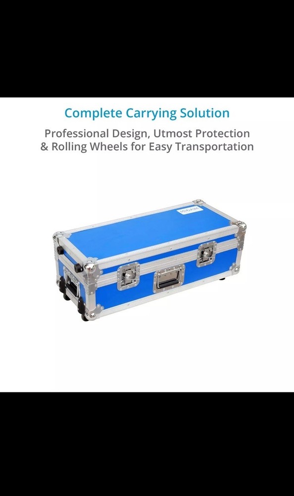 Proaim Flyking Precision Video Camera Slider (Mitchell Mount) + Flight Case 4ft!