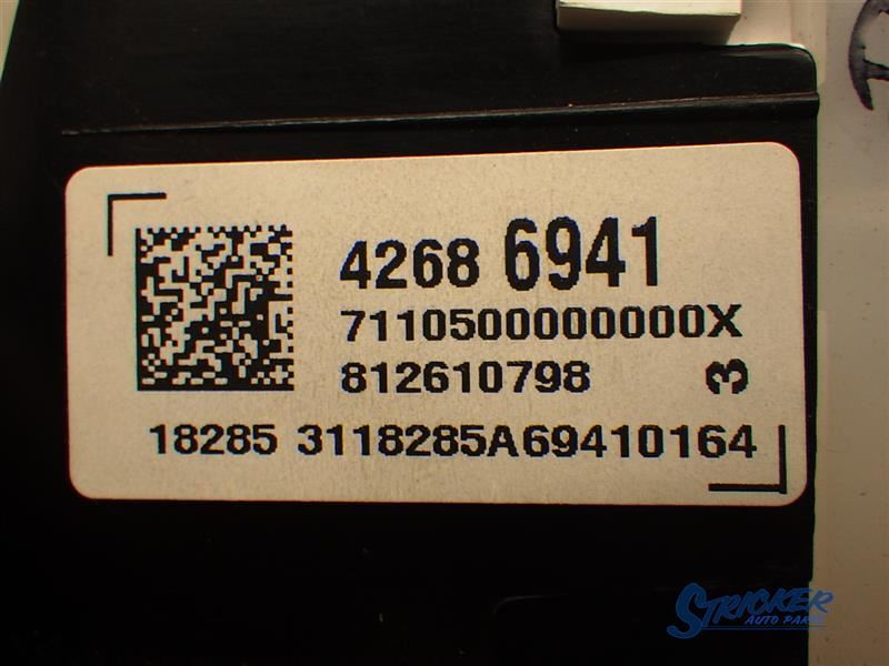 CRUZE 2019 Speedometer 1135954