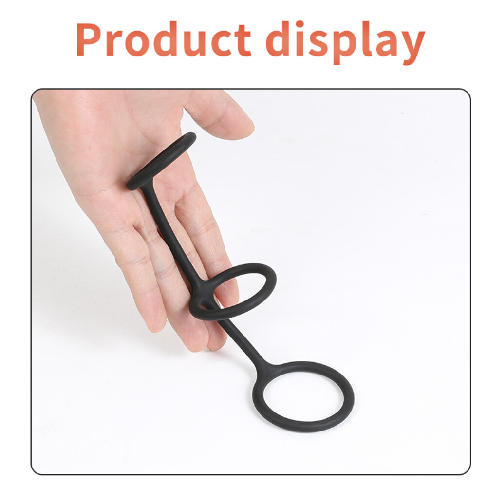 Silicone Penis Glans Stretcher Phimosis Curing Peritomize Correction Ring
