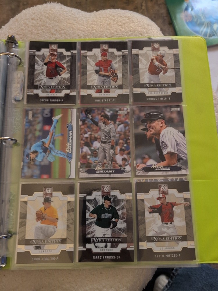 Baseball Card Light Binder 18 Pages