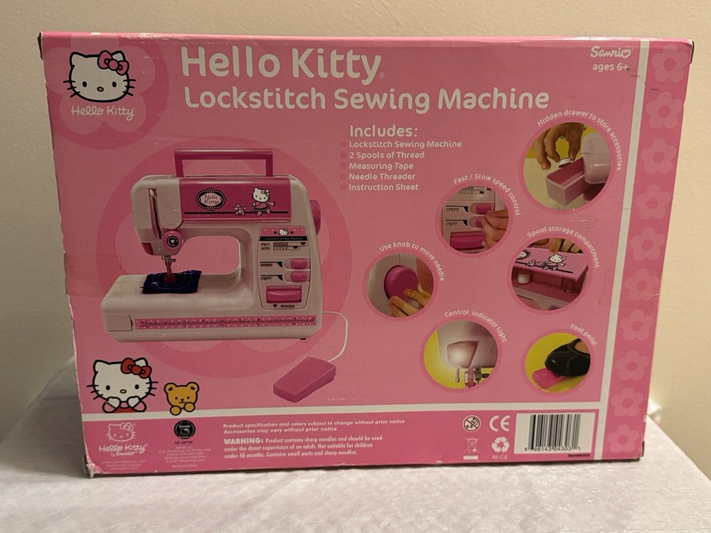 Hello Kitty Lockstitch Sewing Machine