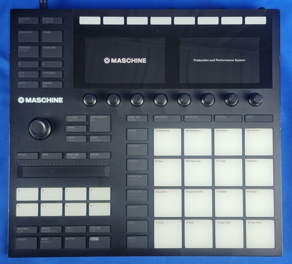 Native Instruments MASCHINE MK3 MIDI Controller Audio Interface w/ Power Cord