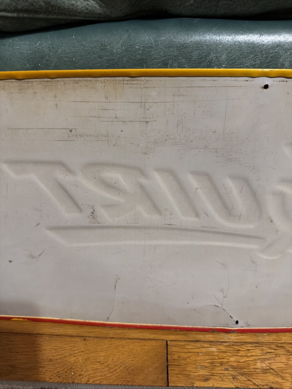 Original 1951 Squirt Soda Advertising Sign