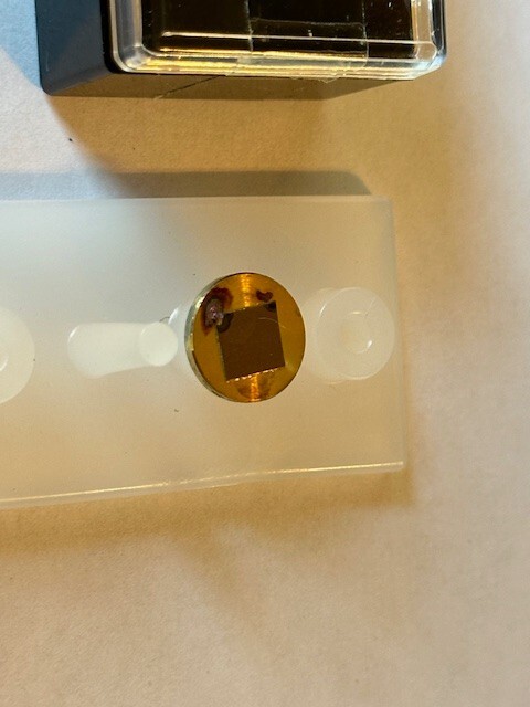 Metallurgical Test Specimen Sample - Ernest Fullam # 17490