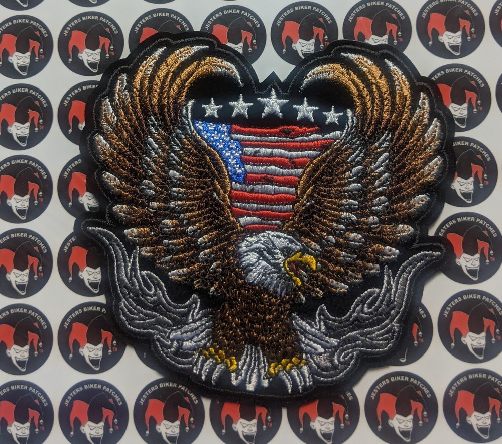 American Bald Eagle Embroidered Patch