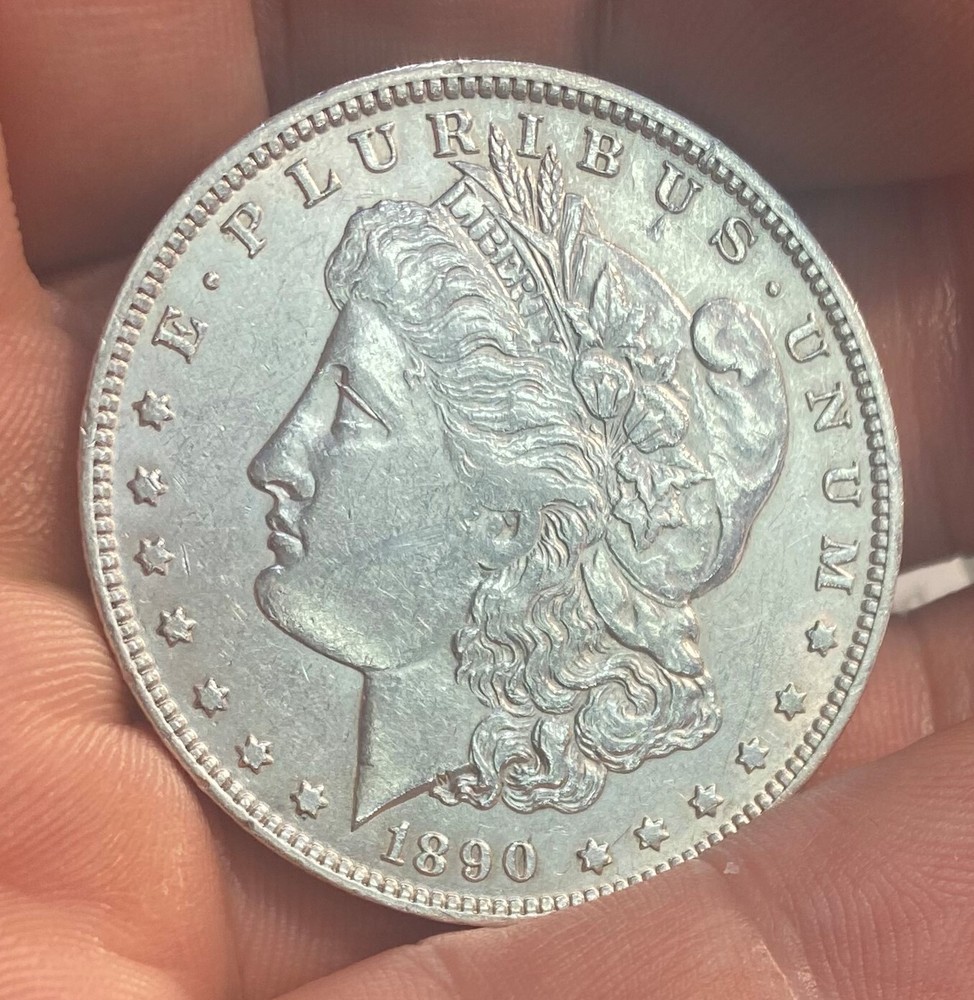 1890-O Morgan Silver Dollar