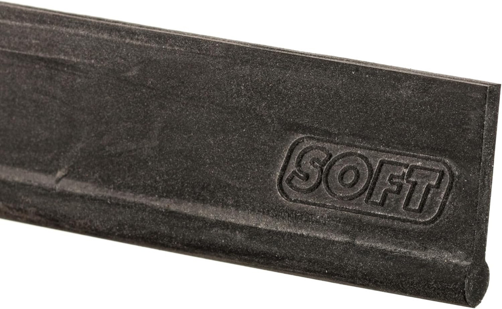 Replacement Squeegee Blade, 18" L, Rubber