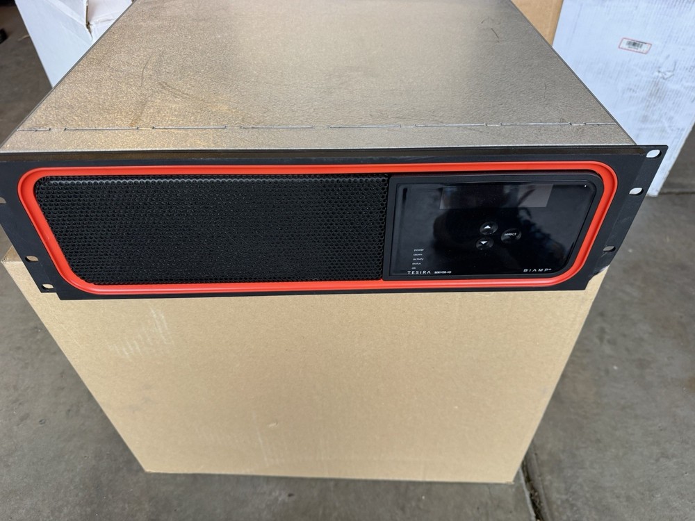 BIAMP TESIRA SERVER-IO Digital Audio Server Network