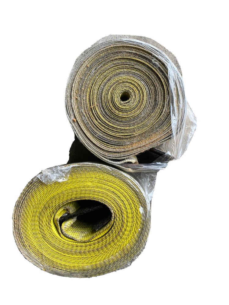 4" x 30' Winch Strap 5,400 Lb Load Flat Hook -quantity 2